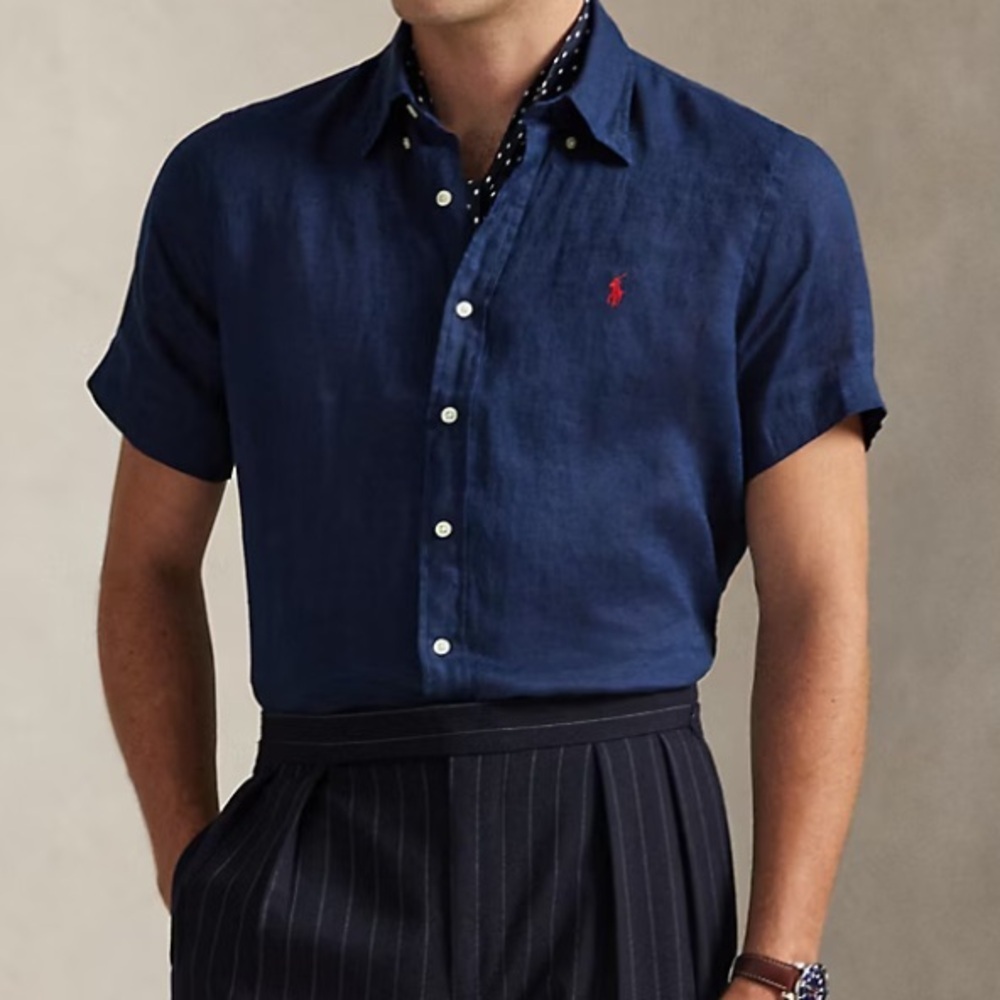 Ralph Lauren Classic Fit Linen Shirt